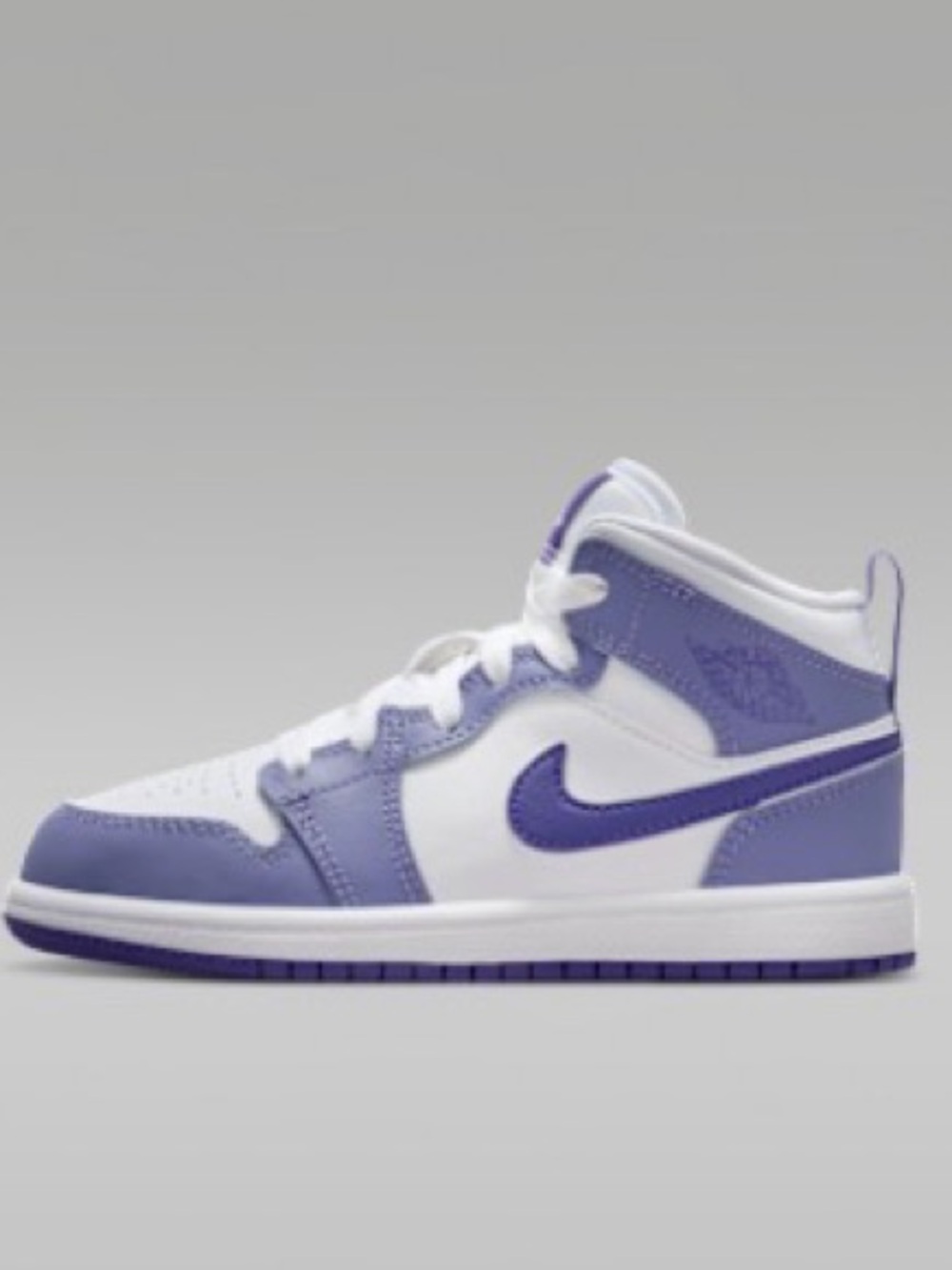 🍇Boys Air Jordan 1 Mid Sneakers Size 1.5